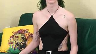 kit summers rocks that little black bodysuit and gothic miniskirt in part 2