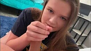 sorority girl gets dicked down after game 😏 - ava marina