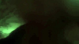 halloween perversion with huge cock in stepmom's bedroom - stepson spies in shower and jerks off hard in mask!