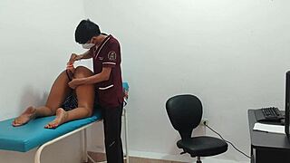 Horny student in the office looking so sexy and ready 😏