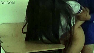 real friends fuck in empty classroom, recording turns them on