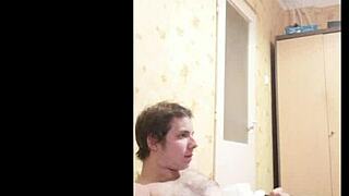Gergely Molnár Masturbates While Watching Porn in the Bedroom