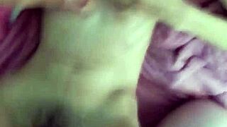 Old Man Step Daddy Licks And Fucks Her Tight Virgin Pussy With Condom And Cums Inside!