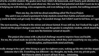 Surrendering To My Teachers Son - Sissy Caption Story