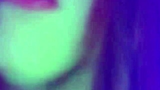 Dirty student touches boobs with ahegao teasing and begs daddy for cum in mouth