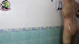 Student washes pussy after husband calls it stinky