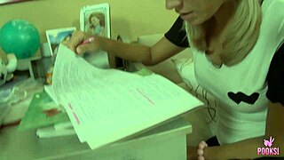 Students jude w engages in erotic foreplay teasing and passionate sex with natural tits