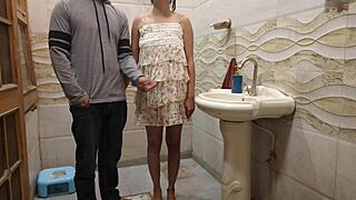 Desi Indian Step Father Punishes Young Step Daughter After Catching Her Smoking