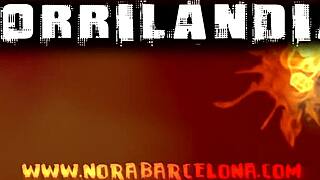 i'm nora barcelona, performing on webcam with my toys