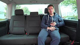 Student Convinced To Come With Strangers In Van And Need To Fuck