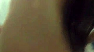 Slutty step daughter gets naked for daddy play with her tiny tits handjob him and get on his cock back ride hottest video ever.