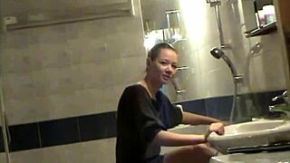 Flora And Johny Enjoy Homemade Sauna Relaxation