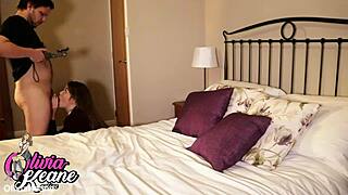 British teen sucks and fucks in costume party 😘