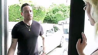 blonde teen gets the dick in her hole