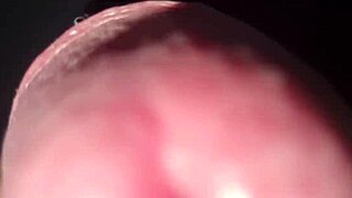 italian stepson with big cock fucks bed then cums close up showing hot sperm