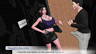 Stepsis tight wet pussy getting fucked by his massive fat cock!