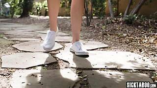 big ass latin student gizelle blanco fucks hot lesbian teen freya parker