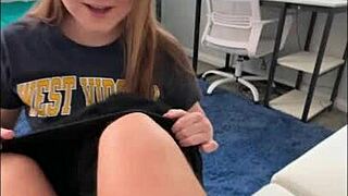 exchange student fucks in university dorm