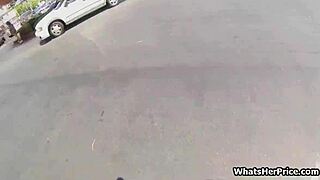 Curly Busty Redhead Teen Picked Up And Fucked Hard For Money