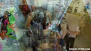 LP officer whips out his cock for Scarlett Bloom in office fucking frenzy