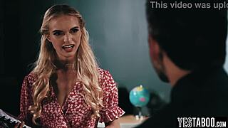 Tiny Blonde Teen Student Lets Janitor Rail Her Hairy Cunt In Class