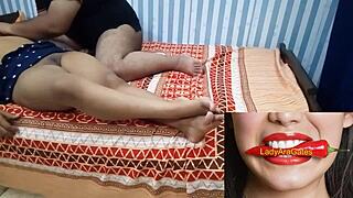 Hidden Desi Lovers Engage in Sex