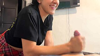 My best friend's wife swallows my whole cock when we're alone