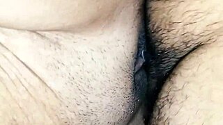 My cute stepsister and stepbrother enjoy midnight fucking in missionary