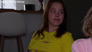 My step sister allows me to have sex with my girlfriend