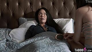 paralyzed woman wants to perv on teen stepdaughter being fucked hard