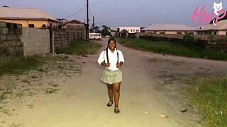 Dont Go For Lesson Follow Me And I Will Give You Big Dick, The Street Boy Convinced Effion Enjoy On 4K