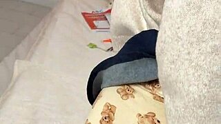 Private punishment for the petite redhead student