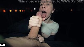 risky outdoor facial in the athletics fields