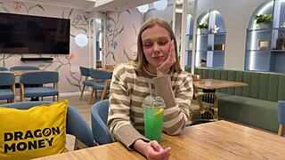 who rips clothes off petite tinder blonde for public toilet mommy roleplay sex?