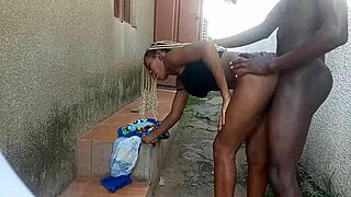 petite amateur in pantyhose takes hard student pounding on sofa