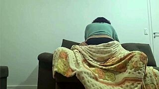 real stepmom bouncing on fat cock with stepson in this taboo homemade video