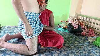 horny indian tantrik mata begs stepson student for hardcore pussy fuck