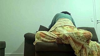 real stepmom bouncing on fat cock with stepson in this taboo homemade video