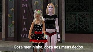 ninfeta teen squirts hard outdoors in public while emiruikuno narrates