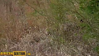 Real african ebony teen gives amateur pov blowjob and gets fucked hard in public.