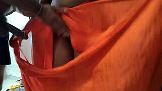 bhabhi arranging clothes in cupboard when devar sneaks up for sneaky hardcore fun