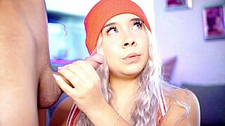 valentina's angel face hides her whore hunger for huge colombian cocks