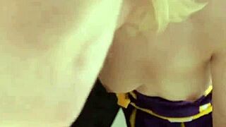 stepdad pounds young college cheerleader in steamy shower