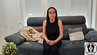 hey 18yo leyla kixx, spill on your first casting... those big natural tits got me hooked already 😏