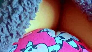 whoa 😍 tiny latina coed's first vibrator shakes her shaved wet pussy to orgasm 👅 homemade toy play