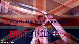 Hot BLONDE MILKED at Table Then DRENCHED in THICK CUM Cumshot!