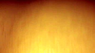 teen explores anal with big dildo toy