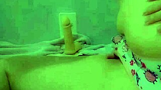 omg cute student grinds dildo on panties so naughty 😈🔥