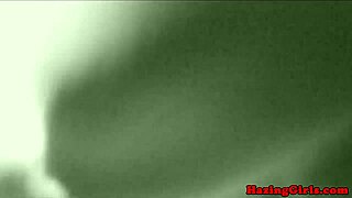 Lesbian Sorority Hazing Students Muff Dive Pussy Lick in Showers