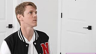 Hot Milf Coach Anya Olsen Tests Student's Stamina with Tongue